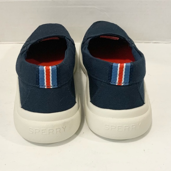 Sperry Captains Moc Blue Slip On Flats Women’s Size 8.5 - Picture 4 of 7